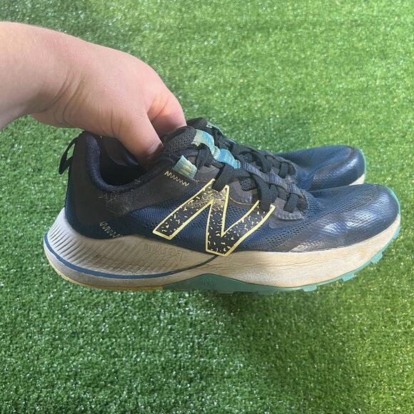 New Balance Women's DynaSoft Nitrel V4 Trail Running Shoes Blue Size 8.5 - Picture 1 of 7